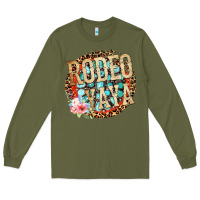 Army Green rodeo yaya Long Sleeve Tee - RacoonDesign