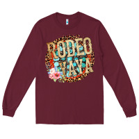 Burgundy rodeo yaya Long Sleeve Tee - RacoonDesign