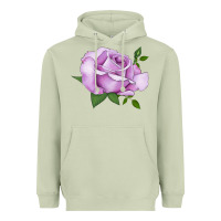 Matcha life's little pleasures rose Heavyweight Hoodie - LillyAllenDesigns