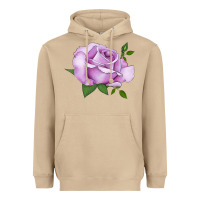 Mushroom life's little pleasures rose Heavyweight Hoodie - LillyAllenDesigns