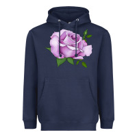 Navy life's little pleasures rose Heavyweight Hoodie - LillyAllenDesigns