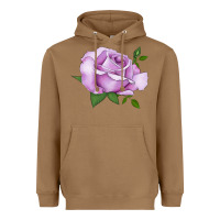 Toasted Coconut life's little pleasures rose Heavyweight Hoodie - LillyAllenDesigns
