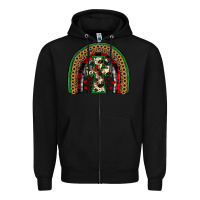 Black cross rainbow Zipper Hoodie - JahusDesignShop