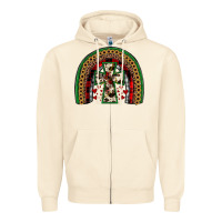 Sandshell cross rainbow Zipper Hoodie - JahusDesignShop