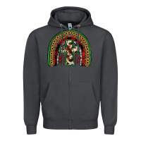Smoke cross rainbow Zipper Hoodie - JahusDesignShop