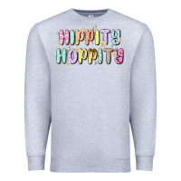 Heather Grey easter Premium Sweatshirt - MaliasSmallBusiness