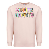Pale Pink easter Premium Sweatshirt - MaliasSmallBusiness