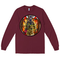 Burgundy firefighter coasters Long Sleeve Tee - AdoDesignShop