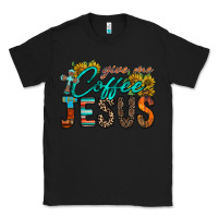 Black give me coffee jesus Classic Tee - RacoonDesign