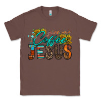 Chestnut give me coffee jesus Classic Tee - RacoonDesign