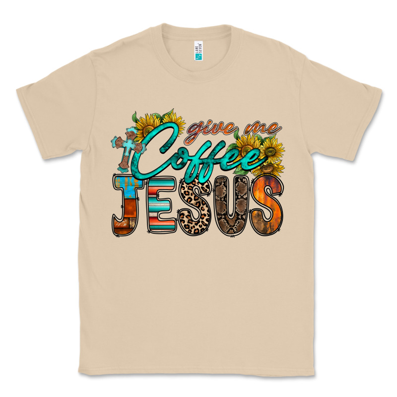 Give Me Coffee Jesus Classic Tee by RacoonDesign | Teevron