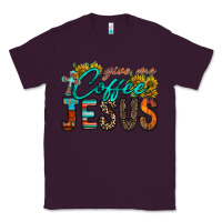 Plum give me coffee jesus Classic Tee - RacoonDesign