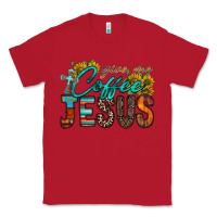 Red give me coffee jesus Classic Tee - RacoonDesign