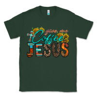 Sports Green give me coffee jesus Classic Tee - RacoonDesign