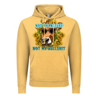 Vintage Mustard not my pasture not my bullshit Vintage Hoodie - texasbilliewilder
