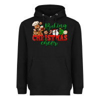 Black Baking Christmas cheer Heavyweight Hoodie - NancyCooperArtShop