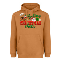Meerkat Baking Christmas cheer Heavyweight Hoodie - NancyCooperArtShop