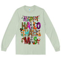 Matcha happy hallothankmas Long Sleeve Tee - FaDigitalArtStudio
