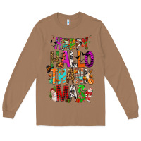 Toasted Coconut happy hallothankmas Long Sleeve Tee - FaDigitalArtStudio