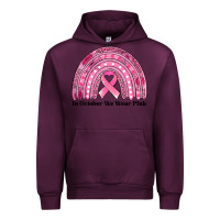 Mauve Wine in october we wear pink breast cancer awareness rainbow Urban Hoodie - Jasminsmagicworld
