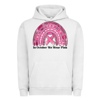 Pigment Lunar Rock in october we wear pink breast cancer awareness rainbow Urban Hoodie - Jasminsmagicworld
