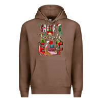Chestnut santas favorite elf Premium Hoodie - MaliasSmallBusiness