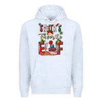 White santas favorite elf Premium Hoodie - MaliasSmallBusiness