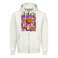 Oatmeal Heather i'm a baskeball mom we don't do that keep calm thi Zipper Hoodie - Jasminsmagicworld