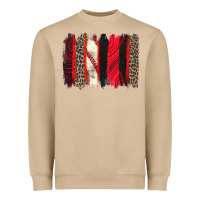 Mushroom baseball brushstroke Heavyweight Sweatshirt - Zillion Design Studio