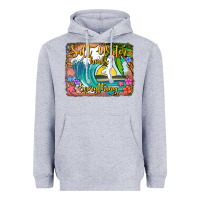 Heather Grey salt water heals everything Heavyweight Hoodie - Jasminsmagicworld