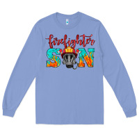 Colony Blue firefighter son boy Long Sleeve Tee - HRA Design Shop