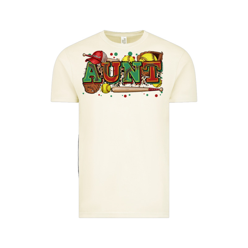 Aunt Softball Vintage Tee by Zillion Design Studio | Teevron
