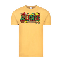 Vintage Mustard aunt softball Vintage Tee - Zillion Design Studio
