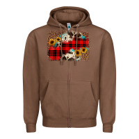 Chestnut christmas background Zipper Hoodie - JahusDesignShop