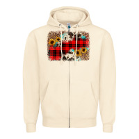 Sandshell christmas background Zipper Hoodie - JahusDesignShop
