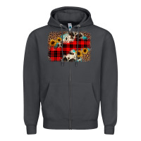 Smoke christmas background Zipper Hoodie - JahusDesignShop