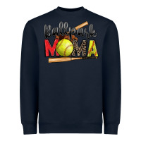 Navy ballpark mama softball Heavyweight Sweatshirt - Zillion Design Studio