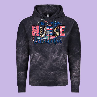 Vintage Hoodie nurse educator