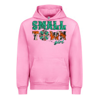 Fuchsia Pink small town girl western windmill Urban Hoodie - Jasminsmagicworld