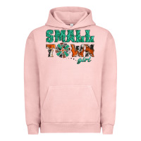Pigment Salmon small town girl western windmill Urban Hoodie - Jasminsmagicworld