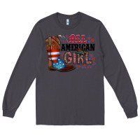 Smoke all american girl Long Sleeve Tee - RacoonDesign