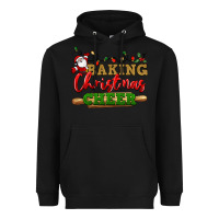 Black Baking Christmas cheer Heavyweight Hoodie - NancyCooperArtShop