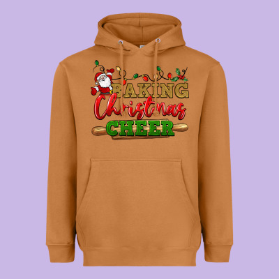 Baking Christmas Cheer Heavyweight Hoodie Designed By Nancycooperartshop