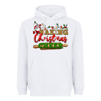 White Baking Christmas cheer Heavyweight Hoodie - NancyCooperArtShop