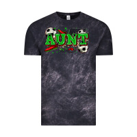Cloud Black aunt soccer Vintage Tee - Zillion Design Studio
