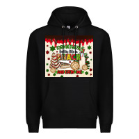 Black torn between lookin like a snack and eatin one Premium Hoodie - MaliasSmallBusiness