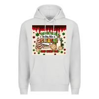 Dove Grey torn between lookin like a snack and eatin one Premium Hoodie - MaliasSmallBusiness