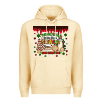 Pina Colada torn between lookin like a snack and eatin one Premium Hoodie - MaliasSmallBusiness
