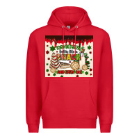 Red torn between lookin like a snack and eatin one Premium Hoodie - MaliasSmallBusiness