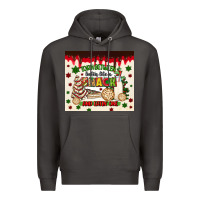 Smoke torn between lookin like a snack and eatin one Premium Hoodie - MaliasSmallBusiness